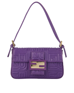 Mini Baguette, Leather, Purple, YME089, DB, 2*